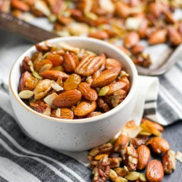 Easy Trail Mix Recipe with Roasted Almonds and Pecans