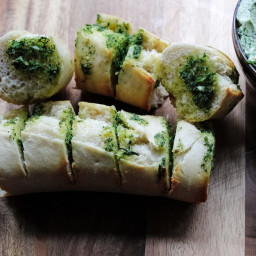 Easy vegan garlic bread