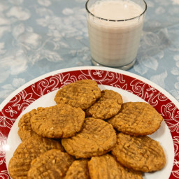 Easy Vegan Peanut Butter Cookies