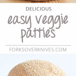 Easy Veggie Patties for Plant-Based Burgers