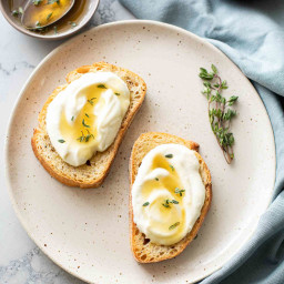 Easy Whipped Ricotta Toast Is Creamy and Dreamy