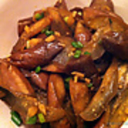 Easy Chinese Eggplant in Garlic Sauce