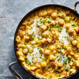 Eat This Breakfast Mac and Cheese Straight Out of the Pan
