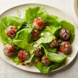 Eat-Your-Veggies Pork Scallion Meatballs