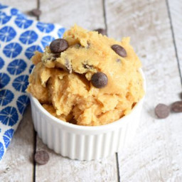 Edible Cookie Dough (low FODMAP, gluten-free and lactose-free)