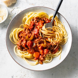Eenvoudige spaghetti bolognese
