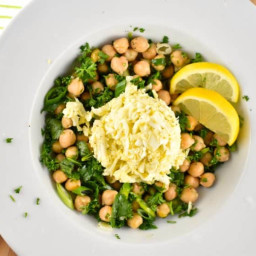 Egg and Chickpea Salad