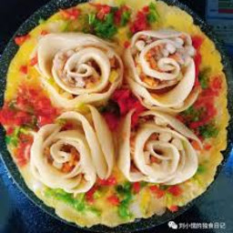 Egg Blanket Rose Dumpling 