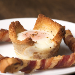 Egg Cups and Bacon Soldiers Recipe by Tasty
