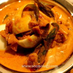 Egg curry masala