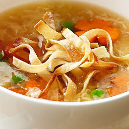 Egg Drop Soup with Vegetables