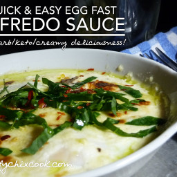 Egg Fast Alfredo Sauce – Low Carb Keto Nirvana