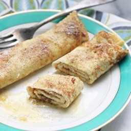 Egg Fast Recipe – Snickerdoodle Crepes (Low Carb)