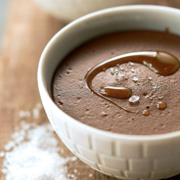 Egg-Free Chocolate Pudding With Olive Oil and Sea Salt