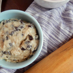 Egg-Free Dairy-Free Edible Chocolate Chip Cookie Dough