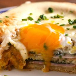 Egg-In-Hole Layered Breakfast Bake Recipe by Tasty