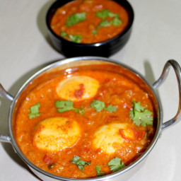 Egg Kurma Recipe or Egg Korma, Muttai Kurma
