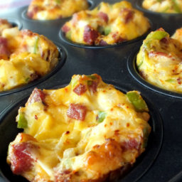 Egg Muffin Recipe - With Turkish Ingredients