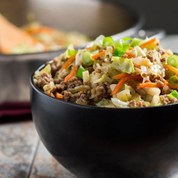Egg Roll in a Bowl - low carb, gluten free, AIP option