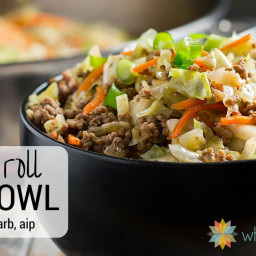 Egg Roll in a Bowl - low carb, gluten-free, AIP option