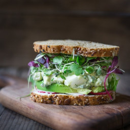 Egg Salad with Avocado and Dill