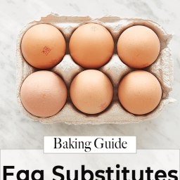 Egg Substitutes - for vegan baking & cooking