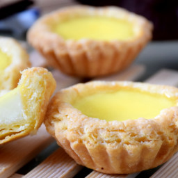 Egg Tart Recipe With Chinese Puff Pastry