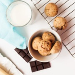 Eggless Chocolate chip cookies