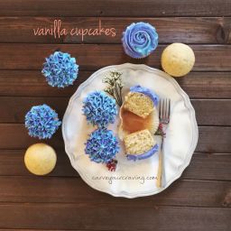 eggless vanilla cupcakes