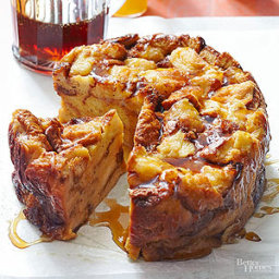 Eggnog French Toast Bread Pudding