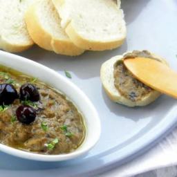 Eggplant and Olive Spread - pressure cooker recipe