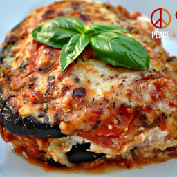 Eggplant Lasagna with Meat Sauce – Low Carb, Gluten Free
