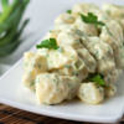 Eggy potato salad