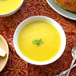 Egyptian Golden Potato Soup Recipe