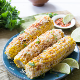 Elote – Mexican Grilled Corn