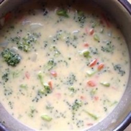 Emily's Broccoli Cheese Soup