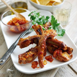 Enchanting chilli and pineapple spare ribs