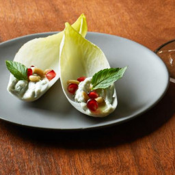 Endive Bites with Gorgonzola and Honey