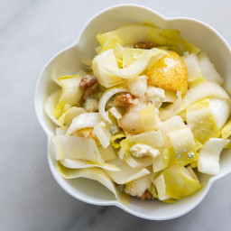 Endive Salad with Walnuts, Pears, and Gorgonzola