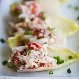 Endive Stuffed with Old Bay Crab Salad