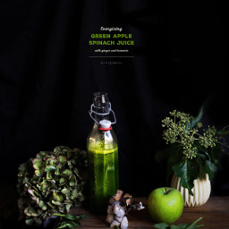 Energising Green Apple Spinach Juice