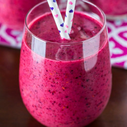 Energy Breakfast Smoothie : Power Packed Mixed Berry Smoothie For Breakfast