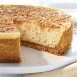 English Toffee Cheesecake from EAGLE BRAND® Recipe