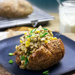 Epic Vegan Tuna Mayonnaise Recipe in Jacket Potato