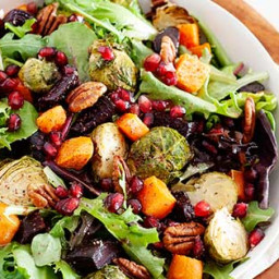 Epic Winter Salad with Roasted Vegetables