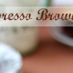 Espresso Brownies