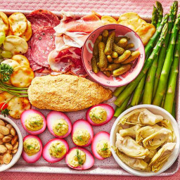 Every Easter Gathering Needs A Pretty Charcuterie Board