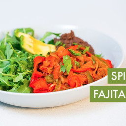 #EverydayInspiralized: Vegan Spiralized Fajita Bowls