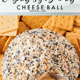 Everything Bagel Seasoning Cheese Ball Recipe – perfect for the holid