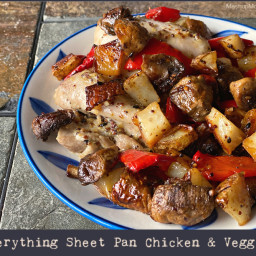 Everything Sheet Pan Chicken & Veggies